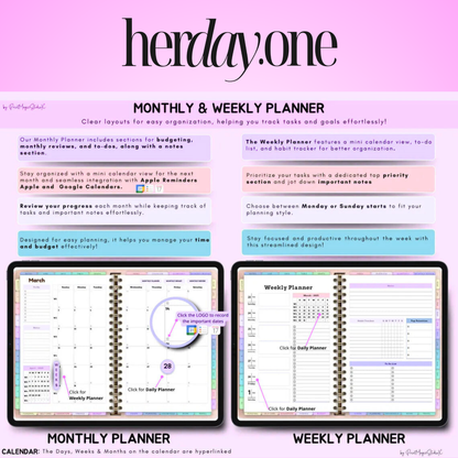 MEGA DIGITAL PLANNER BUNDLE 15K+ PAGES, 8K+ STICKERS